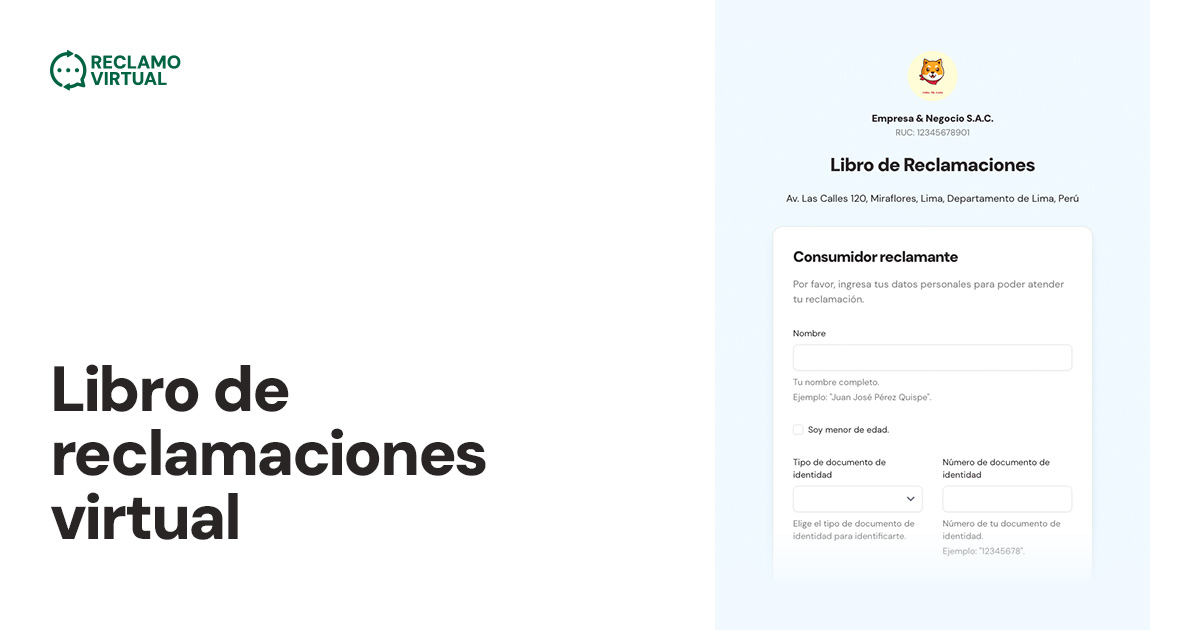 Libro de Reclamaciones